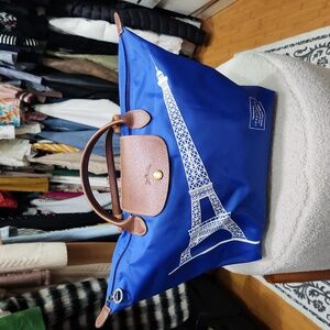 Rare Longchamp Le Pliage Eiffel Bag